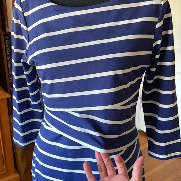 J. McLaughlin Nicola Striped Catalina Dress Small - Picture 5 of 9